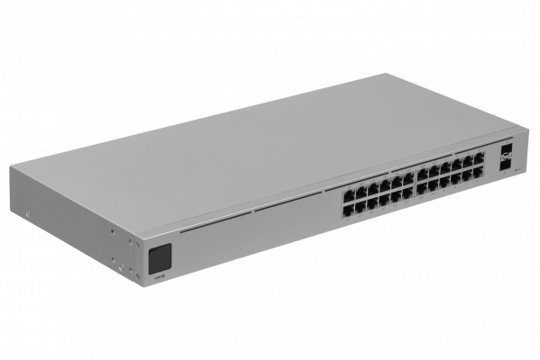 USW-24-POE UBIQUITI Conmutador 95W-total 24-1000-16PoE/48af/52at 2-SFP requiere-UniFi