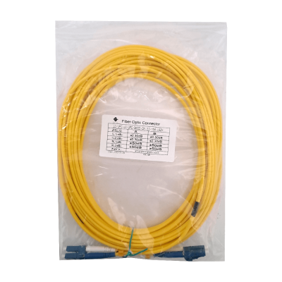 JFSLL10 10mt LC-LC MonoModo SM Duplex Jumper Cable Fibra 3.0mm 9/125um