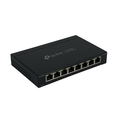 TL-SG108E TP-LINK 8-1000 Metálico Switch Gestionable Alimentación-9V no-Rack 158x101x25mm