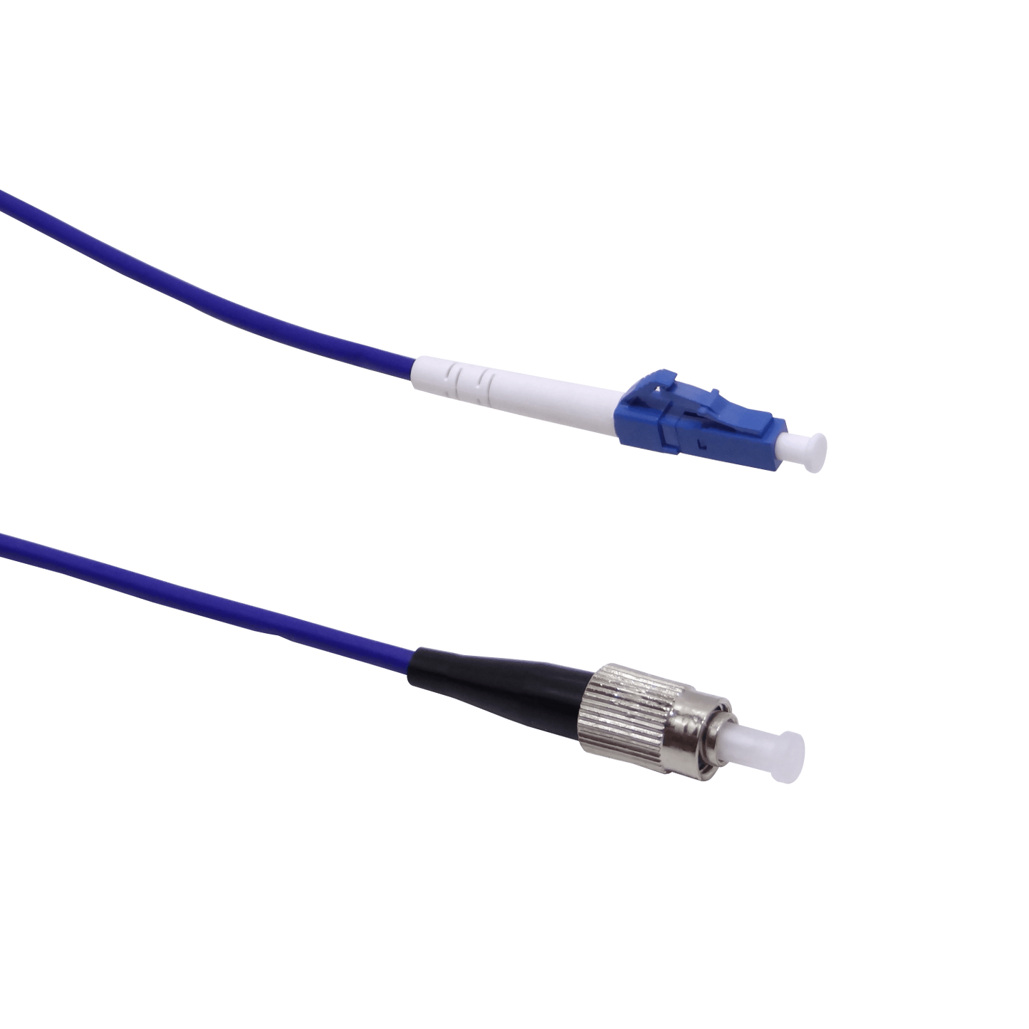 JBSLF2. LSZH Blindado 2mt LC-FC SM Simplex Jumper Cable Fibra 3.0mm 9/125um