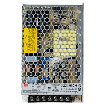 LRS-150-24 MEANWELL 156W 24V 6,5A Marco Abierto Fuente de Alimentación 100-240VAC