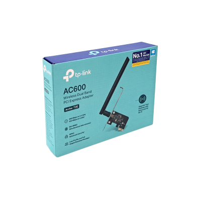 T2E TP-LINK Adaptador inalámbrico 633Mbps banda dual 2,4/5GHz interfaz PCI Express x1 con 1 conector RPSMA y soporte para perfiles alto y bajo