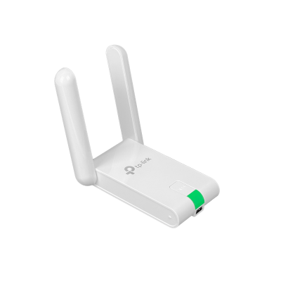 TL-WN822N TP-LINK Adaptador USB-Mini Cable-1,5mt 2-Antenas-Fijas-3dBi 2,4GHz 300mbps 20dBm