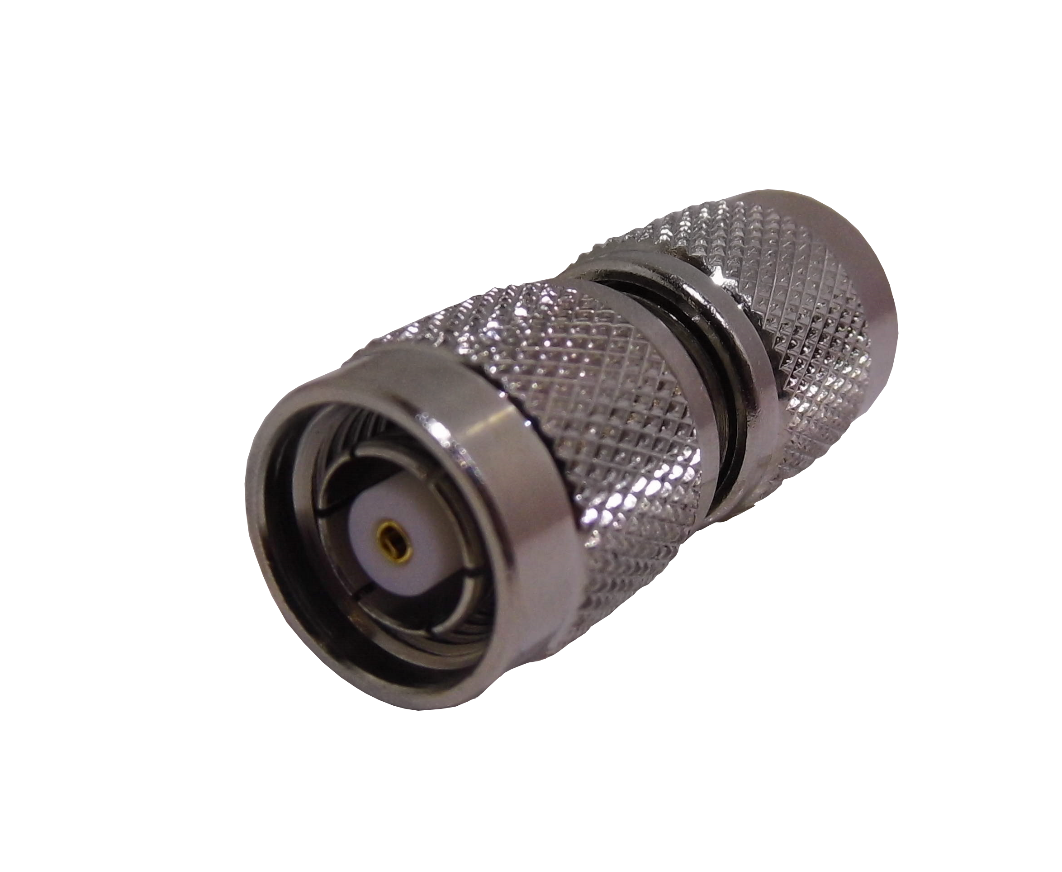 ZMZM RPTNC-MACHO Acoplador Adaptador de RP-TNC Macho a RP-TNC Macho