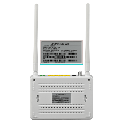 WK-3804CW WOLCK XPON CATV-F-H N300-2,4GHz 4-1000 1-PON-SC/APC incl-12V ONT ONU