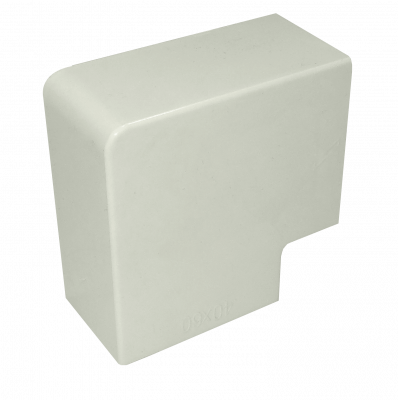 QN6P LINKCHIP 60x40mm Angulo Plano Blanco CCA-6040-AP. para Canaleta QN6W.