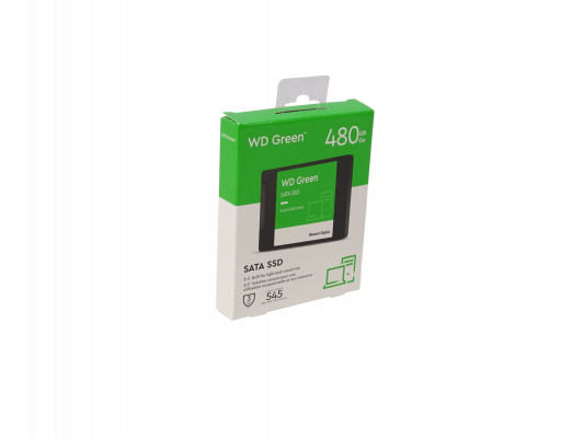 SSD480. Unidad almacenamiento WESTERNDIGITAL 480GB velocidad transferencia 545-520mb/s Sata3 2.5 7mm disco estado sólido WDS480G3G0A