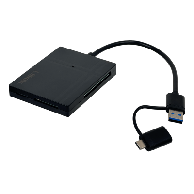 LECTOR-SDU ULINK Lector USB3.0 USB-A-C Multitarjeta SD mSD TF CF XD UL-RD500
