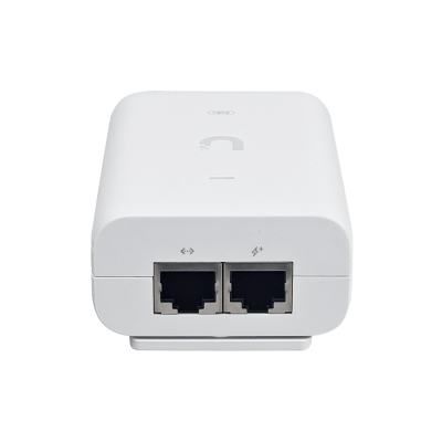 U-POE+ UBIQUITI 48VDC 31,2W inyector PoE 0,65A Gigabit 802.3at Cumple Norma