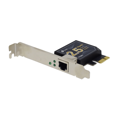 TX201 TP-LINK NIC 1-2500 PCIe-x1 Adaptador de red 2.5gbps Cobre PCIExpress