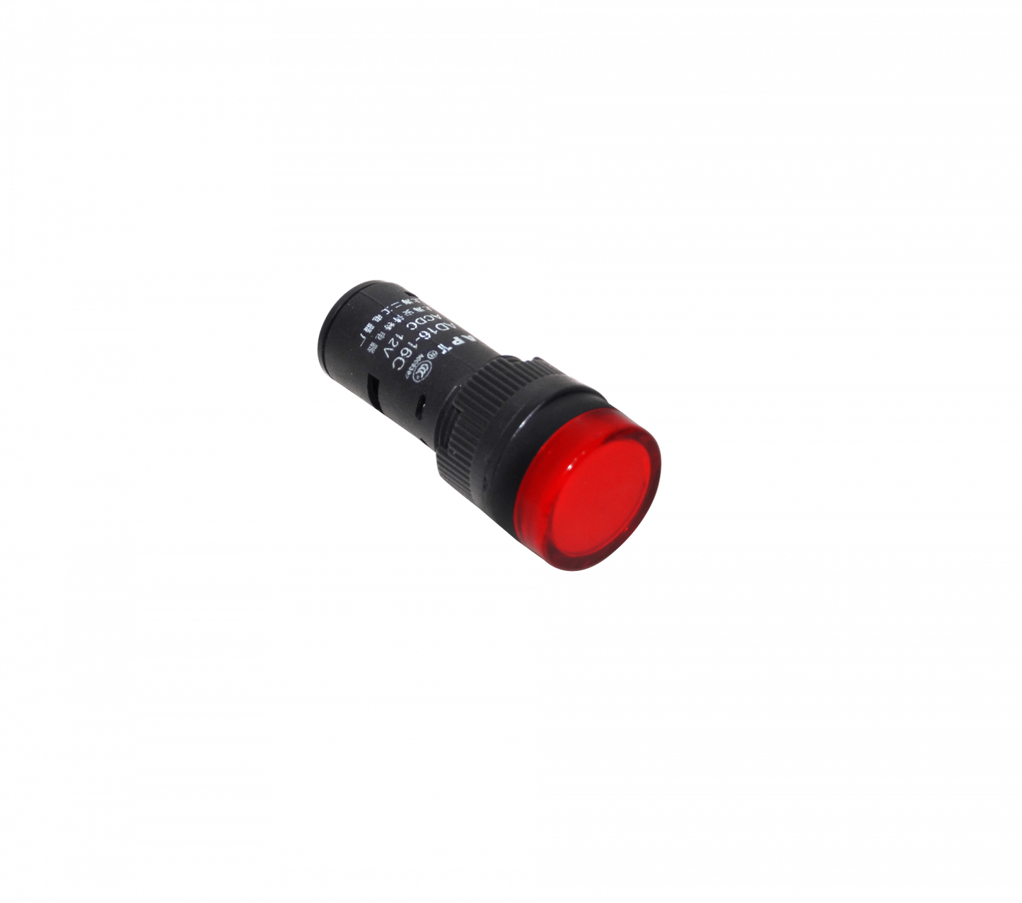 PILOTO-LED-R-12V Rojo Luz Piloto LED 12VDC/AC 15mm-diametro 19mm-cabeza 45mm-altura