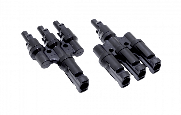 MC4-T SY-PV Conector triple en paralelo MC4 IP67 Multi-Contact para sistemas solares fotovoltaicos