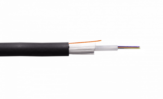 CFSH6 CABLE MONOMODO EXTERIOR PE 6 FIBRAS 1 TUBO HOLGADO DIÁMETRO 6mm