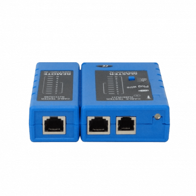 CABLE-TESTER COMPROBADOR de Red/Telefonía RJ45 RJ12 RJ11, necesita batería-9V, NSHL916DC-AL