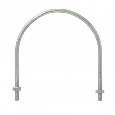 UDN-15 Abrazadera 137-165mm Diametro Poste Tubo c/2-tuercas-17mm req/pletina