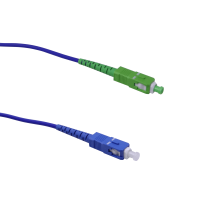 JBSAC1 LSZH Blindado 1mt SC/APC-SC/UPC SM Simplex CableFibra 3.0mm 9/125um
