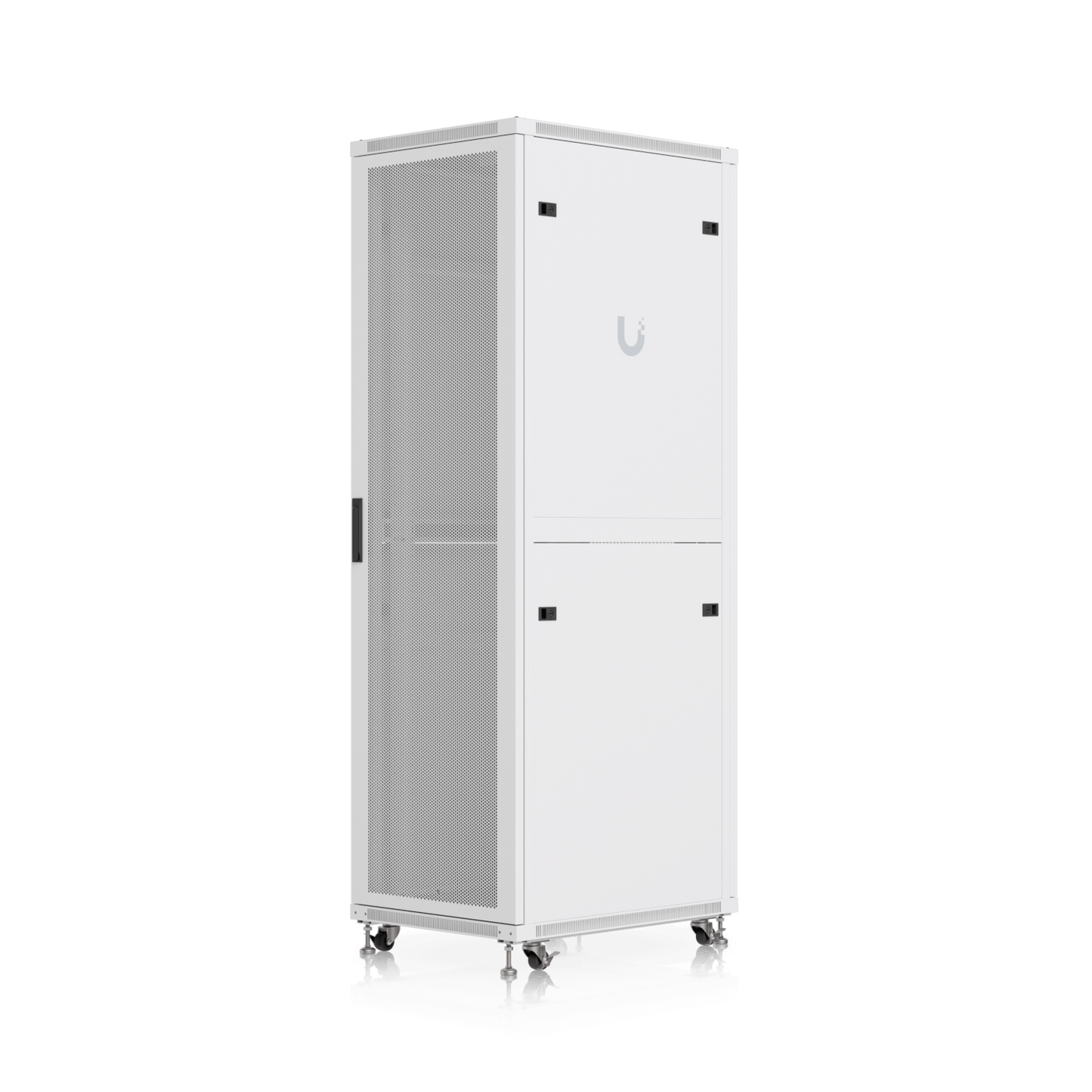 URK42-8P UBIQUITI Bastidor Perforado 42U 800mm 80cm-Profundidad Rack Blanco con Ventilador