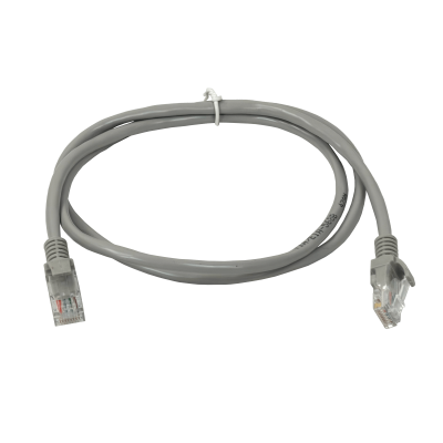 CPG-1 1mt Cat5E Gris Cable Patch Moldeado Multifilar 100cm