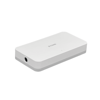 DGS-1008A D-LINK Conmutador de Escritorio No Gestionable de 8 Puertos Gigabit 1000Mbps, No Montable en Rack, incluye Fuente 5V 1A