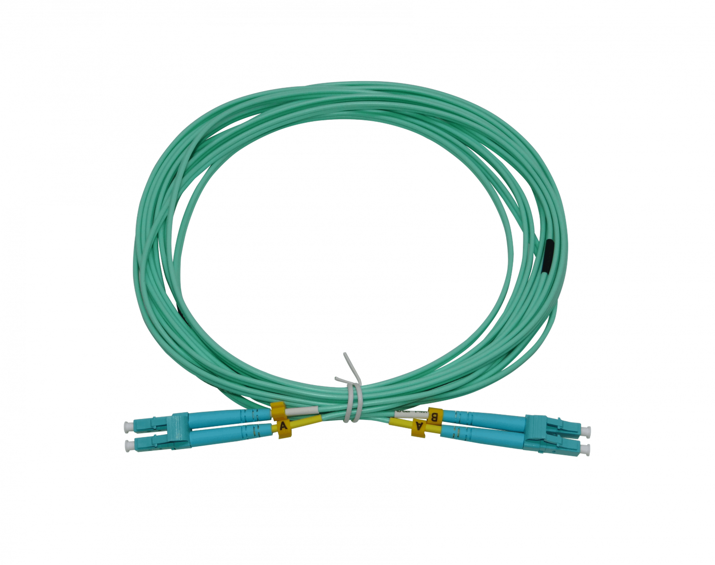 UOC-5 UBIQUITI Cable jumper de fibra óptica dúplex multimodo OM3 LC-LC de 5 metros, diámetro 2mm, núcleo 50/125µm