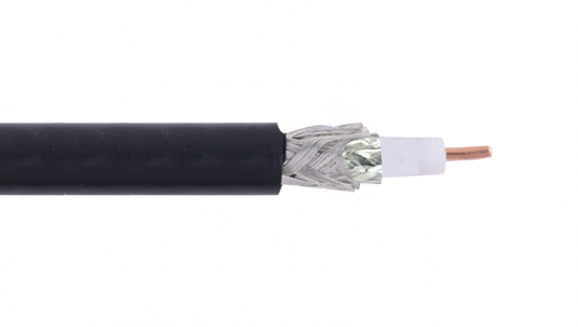 RG11. RG11 305mt Negro Cable Coaxial Aleacion-CCS RG-11