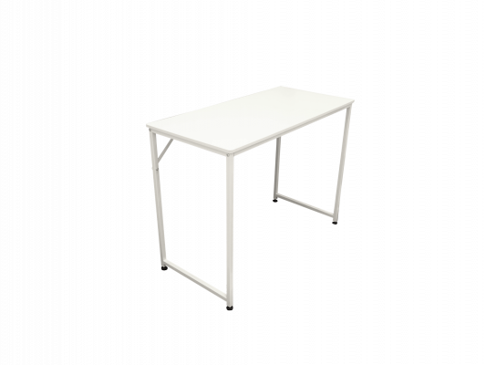 MESA-E Escritorio Plegable 100x48x75cm Superficie Aglomerado MDF 12mm Estructura Metálica con Patas de Acero