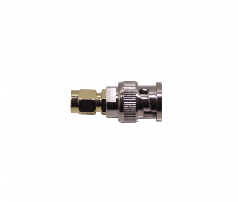 BMSM Adaptador conector BNC macho a SMA macho de 31mm de longitud total