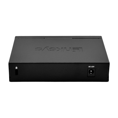 SE3005 LINKSYS Switch de escritorio Gigabit 5 puertos 10/100/1000 no administrable, versión 2, sin soporte para rack