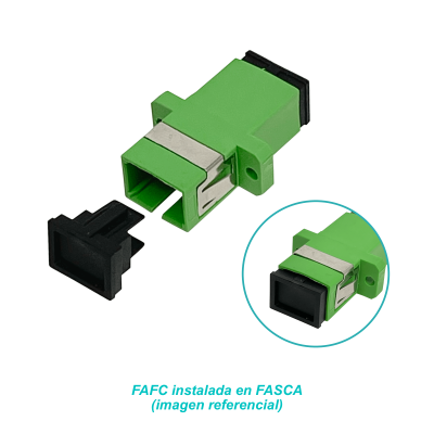 FAFC SC-SX Tapa Obturadora Falsa para Acoplador de Fibra y Módulo SFP-SC