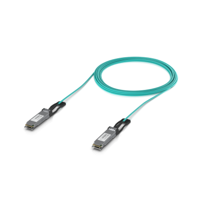 UA7-10 UI 10mt QSFP28-100Gbps Cable 3mm Fibra-MM Directa AOC-QSFP28-10M