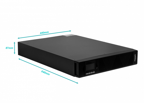 LITIO-3. ENERSAFE Litio 3000W 3KVA 0/4ms DB9 USB Req-SNMP Online 2U-Rack/Torre