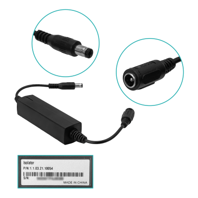 PFM790 DAHUA Separador de Fuente de Alimentación Externo Aislador Conector-5,5x2,1mm