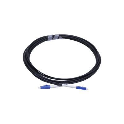 JXSLL5. 5mt 1-Fibra LC-LC Monomodo G657A2 SM Latiguillo Exterior 3mm GJYFJH