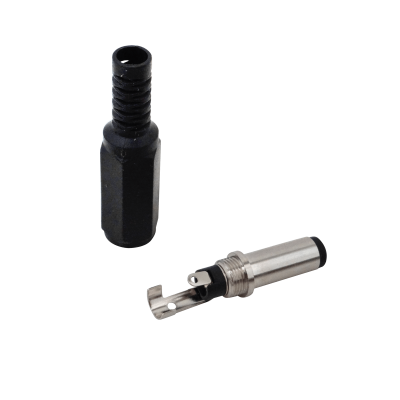 PLUG-2155-14 Conector Plug de Alimentación DC 5,5x2,1mm Largo 14mm para Soldar K-311VL