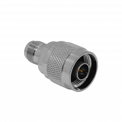 NMTH Adaptador coaxial de conexión recta, conector N-Macho a TNC-Hembra