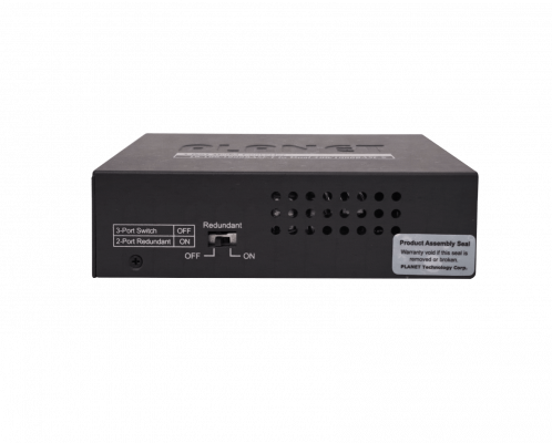 GT-1205A Planet Convertidor de Medios Redundante 10/100/1000 con 2 Puertos SFP incl-5VDC/2,5A