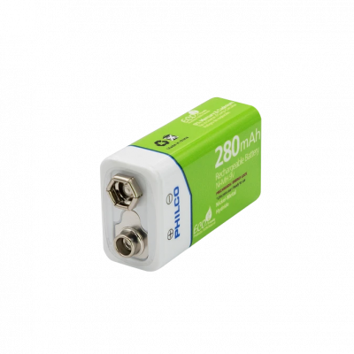 9V-280 PHILCO 9V 280mAH Pila/Bateria Recargable Ni-MH 42ULX92800