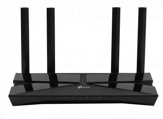 AX53 Router inalámbrico TP-LINK WiFi 6 AX3000, banda dual 5 GHz y 2,4 GHz, velocidad combinada de 3 Gbps, 4 antenas fijas y 4 puertos WAN/LAN de 1000 Mbps