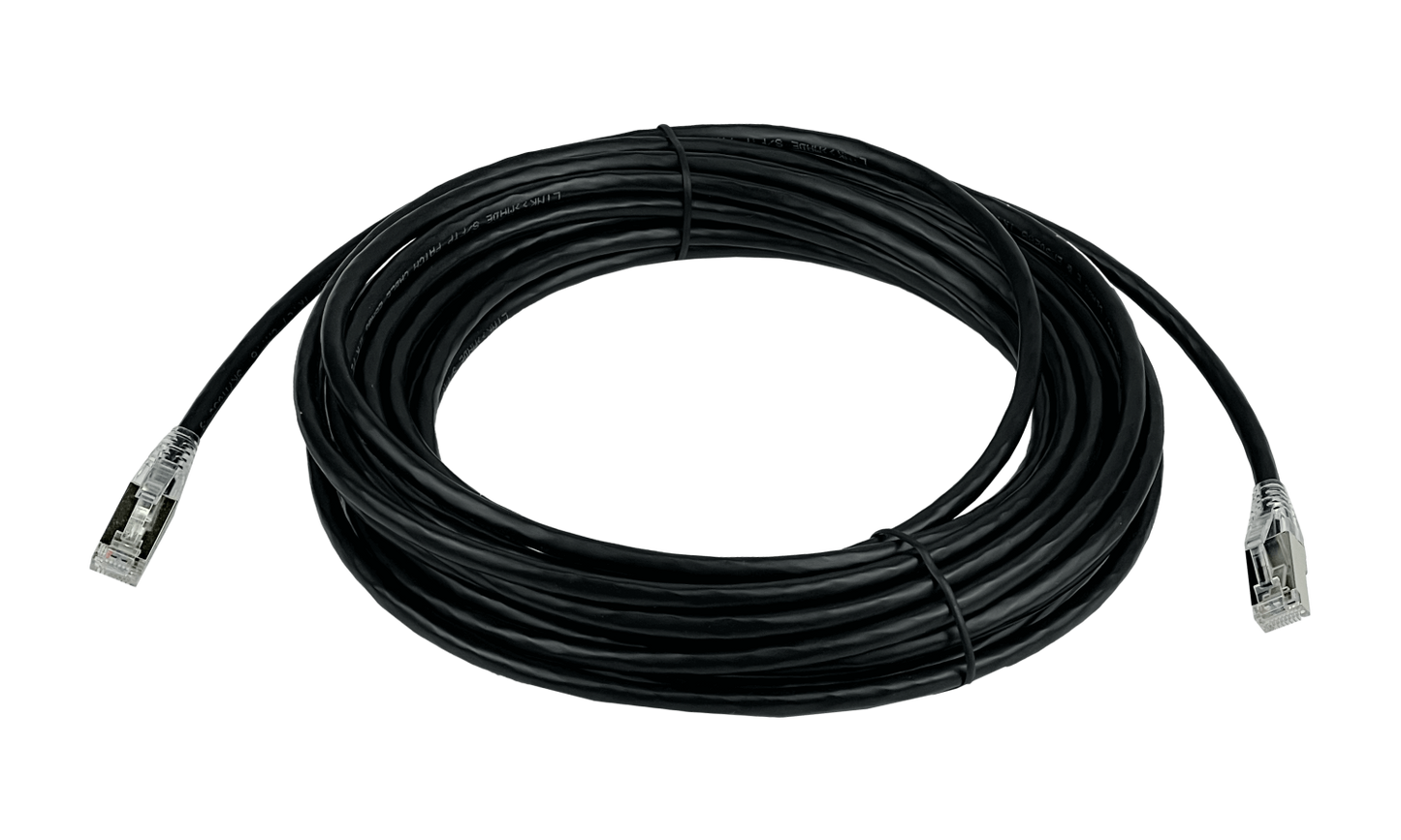 CPX6-10 LINKMADE Ext 10mt Cat6 SF/UTP Negro Cable para Intemperie Multihilo