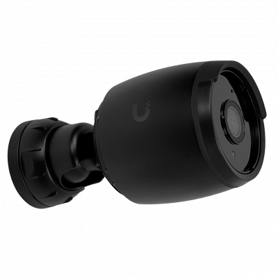 UVC-G6-BULLET-B-LIQ USADO Ubiquiti tonalidad Negra forma cilíndrica 8MP inteligencia artificial alcance infrarrojo 30 metros rango focal 1-100 ángulo 110° resistencia IP66 protección IK04 micrófono integrado requiere alimentación PoE