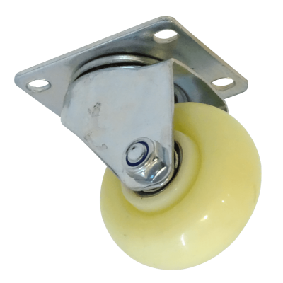 RUEDO-3B Rueda 3-pulgadas Blanca Pivotante Capacidad-30Kg 65x92x105mm