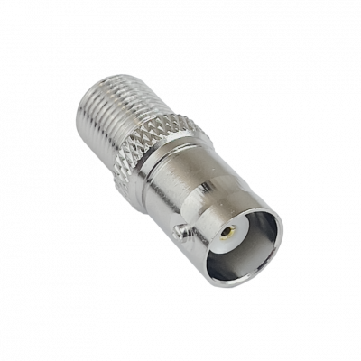 FHBH Adaptador coaxial de acople hembra F a hembra BNC