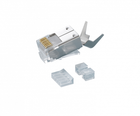 RJA-10 LINKMADE RJ45 Cat6A Insertable 10-piezas Protegido FTP STP Incluye Instrucción