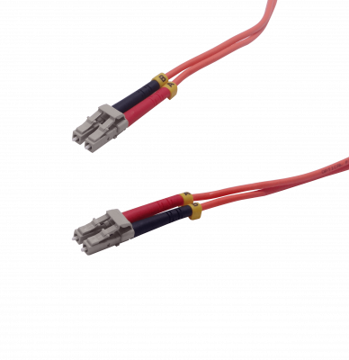 JFMLL1 Cable de Interconexión de Fibra Óptica Multimodo OM1 MM Duplex LC-LC de 1 metro, 62.5/125µm, 3mm, con cubierta LSZH