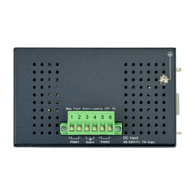 IGS-1020PTF Switch Industrial Gestionable PLANET 8 Puertos 1000 PoE+ 2 Ranuras SFP Presupuesto 240 Vatios Montaje Riel DIN Alimentación 48/54 Voltios DC