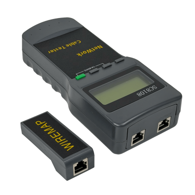 TS11 Comprobador de Redes RJ45 Profesional necesita-4-Pilas-AA PROBADOR NETWORK SC8108