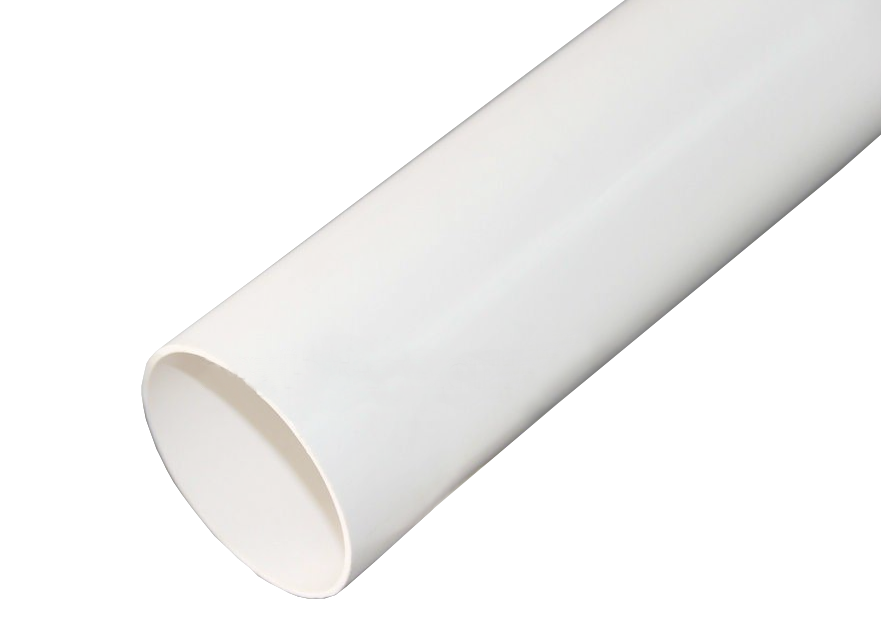 PVC40W-3 Tubo conduit blanco LINKCHI de 3 metros, diámetro 40mm por 1,65mm de pared, PVC exclusivo para corriente débil