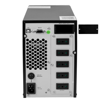 FDC-1002T-C FORZA Torre 130WH 2x9AH 1KVA 900W En línea Pantalla LCD DB9-H USB 5-IH SNMP SAI