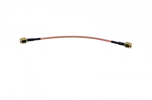 AM-PIGTAIL-13. Latiguillo RG316 13cm con conectores RP-SMA macho a RP-SMA macho