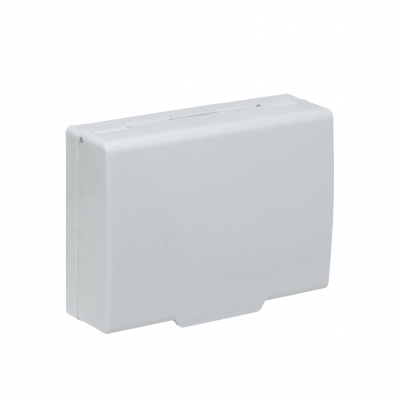 FQE. Tapa Abatible Blanca 131x95mm para Placa Faceplate y Caja Chuqui
